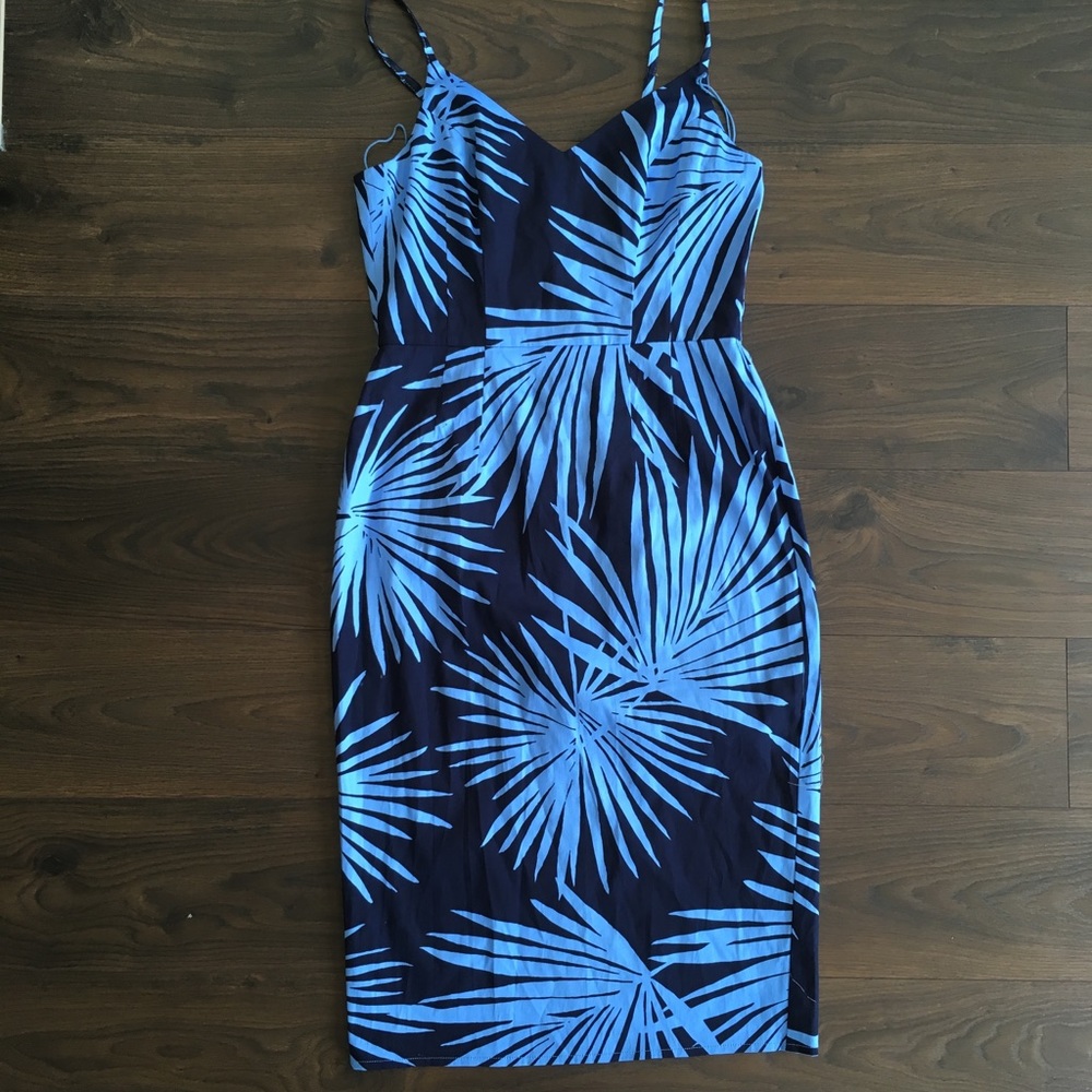 London Times tropical dress Sz 4